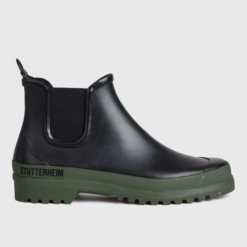 Brand new Stutterheim Chelsea rain boots. size 38 or 7.5